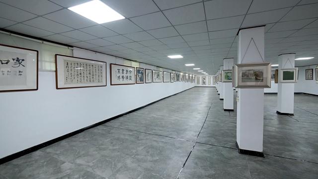 書畫博士作品展在臨沂佛園厲明霜藝術(shù)館開展