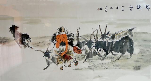 書畫博士作品展在臨沂佛園厲明霜藝術(shù)館開展