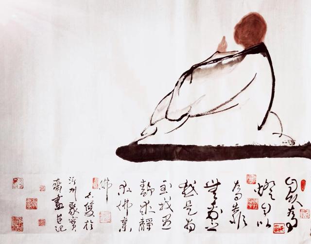 書畫博士作品展在臨沂佛園厲明霜藝術(shù)館開展